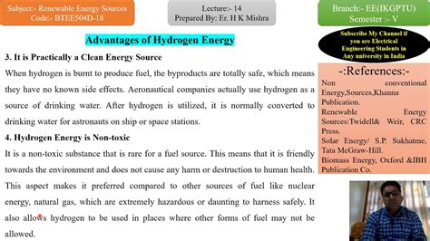 Advantages and Disadvantages of Hydrogen Energy - YouTube