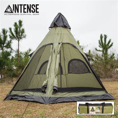 Intense 4-Person Teepee Tent | CHKadels.com | Survival & Camping Gear