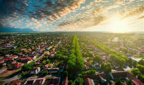 This street is the pride and joy of Kikinda - Serbia