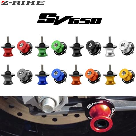 For Suzuki SV650 SV650S SV 650 Motorcycle Accessories Swingarm Slider ...