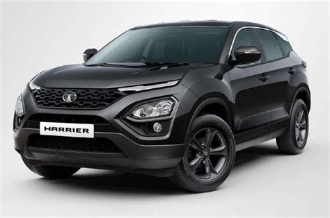 Tata Harrier Dark Edition launched in top-spec XZ trim; Harrier black ...