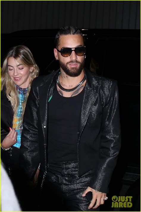 Maluma Spotted on Dinner Date with Girlfriend Susana Gomez After ...