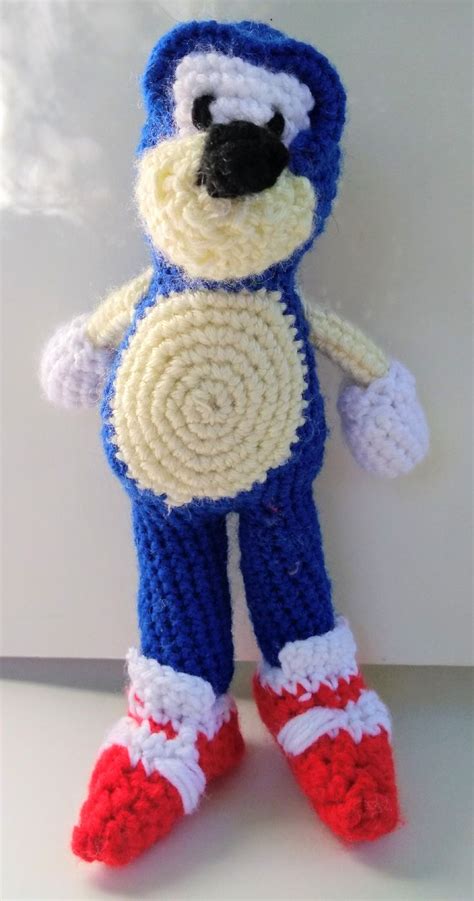 Sonic the Hedgehog inspired amigurumi plushie | Etsy | Plushies, Sonic ...