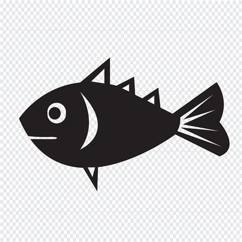 Fish Icon symbol sign 649199 Vector Art at Vecteezy