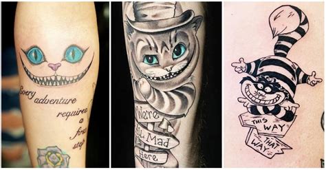 [UPDATED] 40 Cheshire Cat Tattoos to Make You Grin