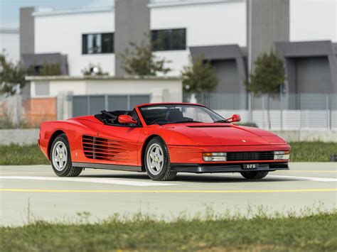 1990 Ferrari Testarossa Pininfarina Spider ‘Special Production ...