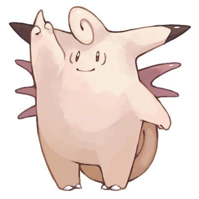 Clefable! | Pokemon, Pokemon pokedex, Fairy type pokemon