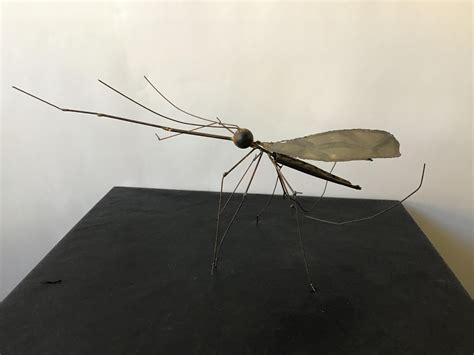 1960s Large Brass Mosquito Sculpture Signed For Sale at 1stDibs ...