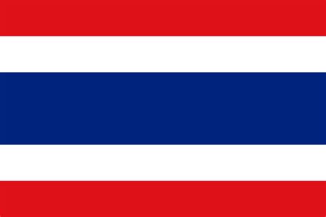 National Flag Of Thailand : Details And Meaning