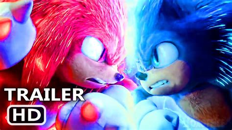 SONIC THE HEDGEHOG 2 “Sonic Vs Knuckles” Trailer (2022) | Broadcrash