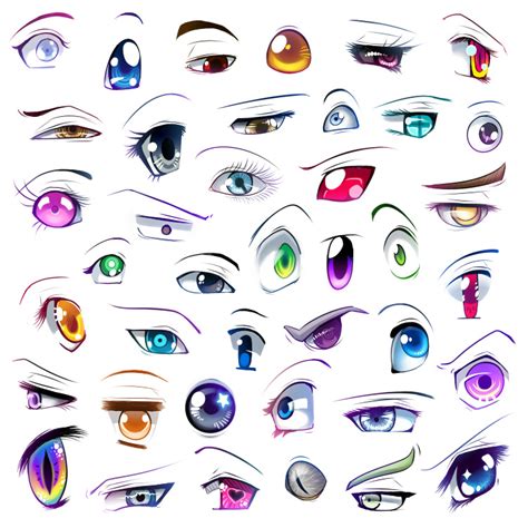 Anime eyes - Anime Fan Art (16902942) - Fanpop