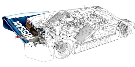 How Car Cutaway Drawings Are Made