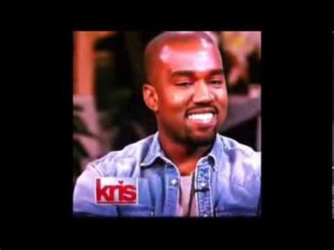 Kanye West laughs, then he gets upset because he's laughing - YouTube