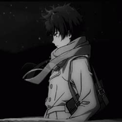 Sad Anime Boy Waiting GIF | GIFDB.com