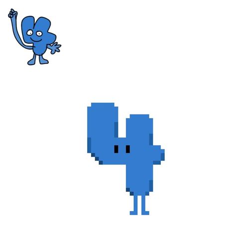 BFDI TPOT Four pixel art