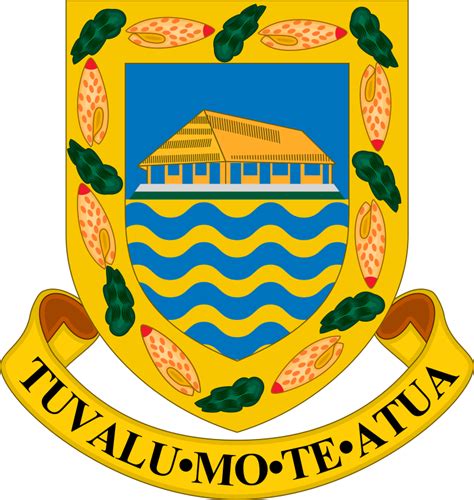 Tuvalu | Coat of arms, Tuvalu map, Tuvalu