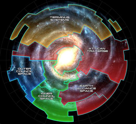 Mass Effect Galaxy Map by killertuatara on DeviantArt