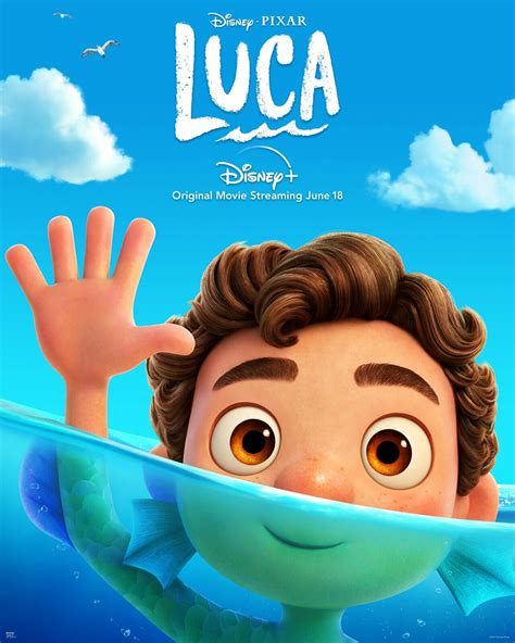 Disney/Pixar's "Luca" Character Posters Released - Disney Plus Informer