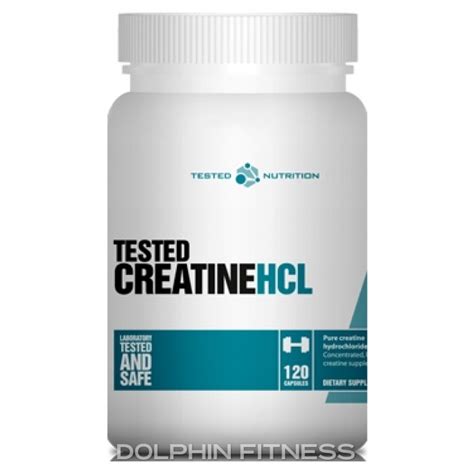 Tested Creatine HCL (120 Capsules)