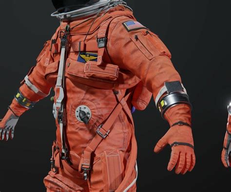 ArtStation - NASA ACES Spacesuit | Resources