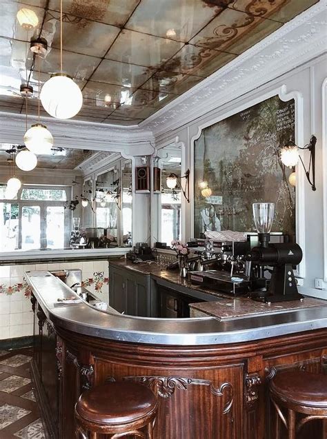 This Brand New Parisian Café Is Nailing the Timeless Look | Bistro ...