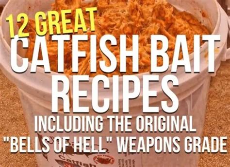 Homemade Catfish Bait Secrets (12 Catfish Bait Recipes)