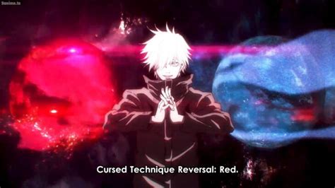 Gojo Cursed Technique Reversal Red