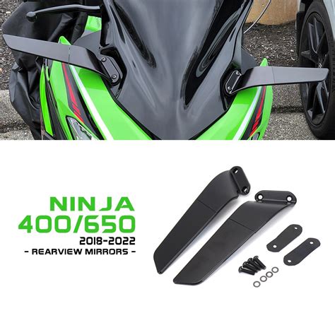 Ninja 650 accesorios para Kawasaki Ninja400 Ninja650 2018 2022, espejos ...