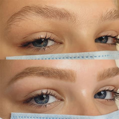 Before + After Brow wax and filled in with @EcoBrow defining brow wax ...