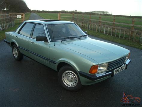 Ford Cortina MK5 2ltr Ghia Automatic 1981 In Crystal Green.