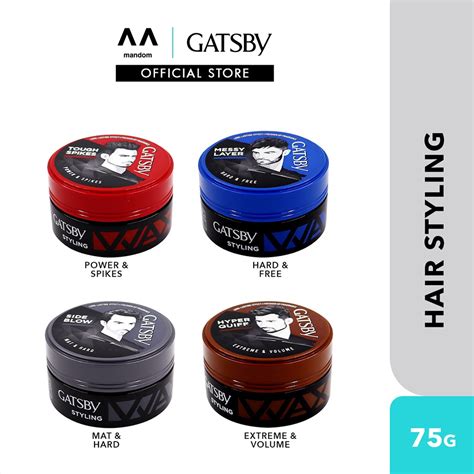 Gatsby Styling Wax 75g (mens hair wax, Wax hair man, hairstyle ...