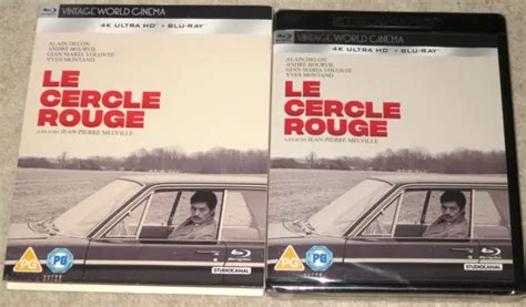 ALAIN DELON LE CERCLE ROUGE Jean-Pierre Melville 4K UHD & REGION B BLU ...