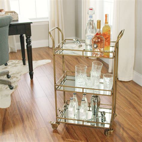 Looking for a bar cart--something like this--so I have a classy place ...