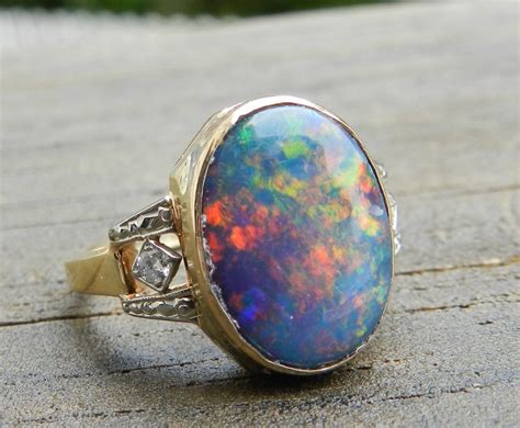 Opal Engagement Rings