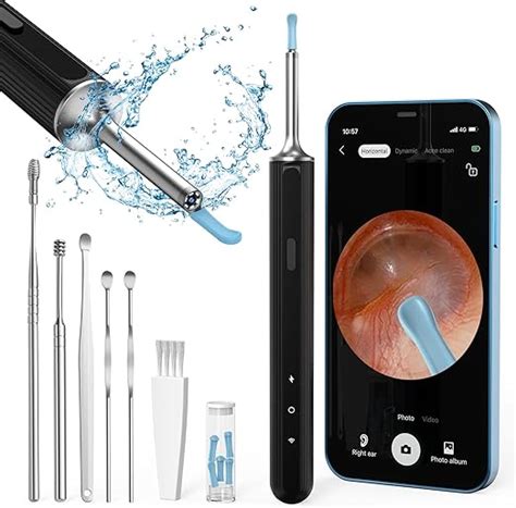 Ear Wax Removal Kit Otoscopes Visual Earwax Removal Camera 1080P FHD ...