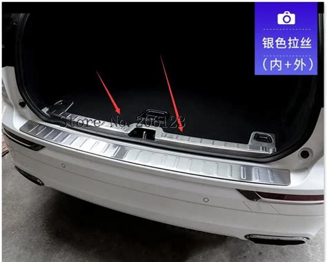 Rear Bumper Trim For Volvo XC60 2018 2019 inner one Trunk Protector ...