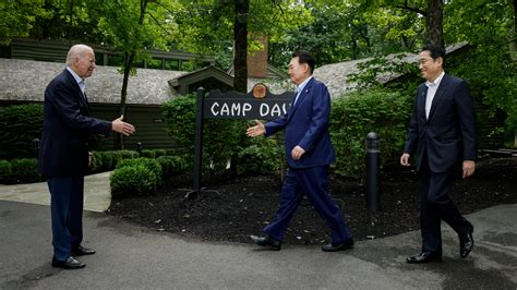 Camp David Summit: The U.S., Japan and South Korea Form Security Pact ...