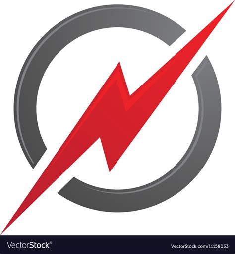 Power logo template Royalty Free Vector Image - VectorStock