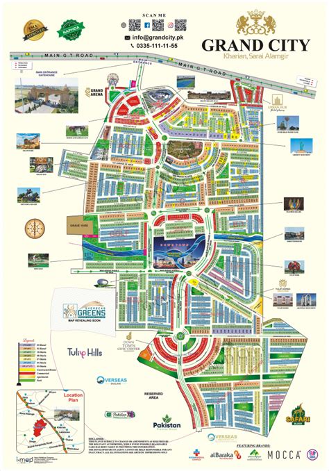 Grand City Map - Grand City Developing Pakistan