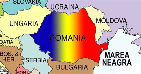 Vecinii Romaniei. Harta Romaniei si vecinii | Romania, Serbia, Moldova