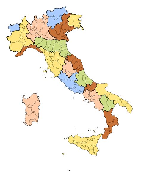 Regions of Italy - Wikipedia