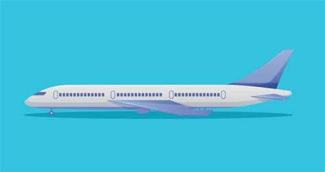 Airplane Side View Vector Art, Icons, and Graphics for Free Download