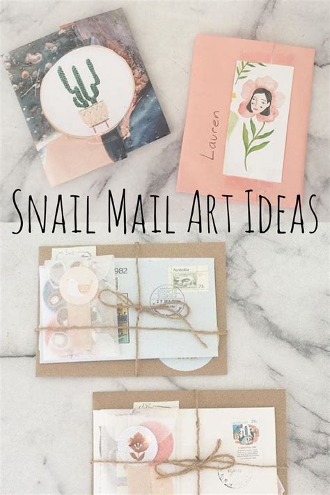 Snail Mail Art Ideas and Tutorial. Snail mail pen pal Ideas. Ideas to ...