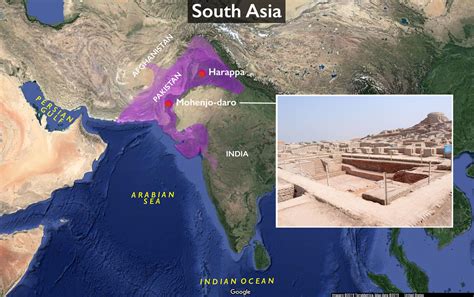 Harappa Mohenjo Daro Map - Beulah Sallyann