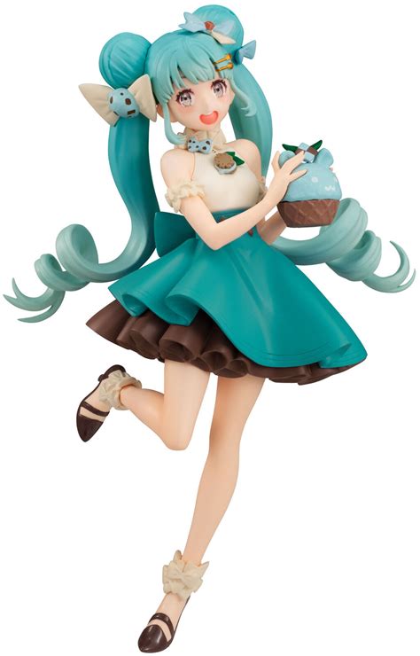 Hatsune Miku Sweet Sweets Series Figure - Hatsune Miku Chocolate Mint Ver.