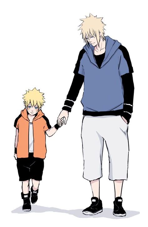 Minato Namikaze Fan Art: Minato & Naruto | Naruto, Anime naruto, Naruto ...