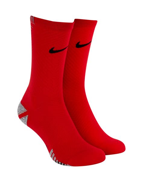 Nike Adult Nike Grip Crew Sock | Red | Life Style Sports