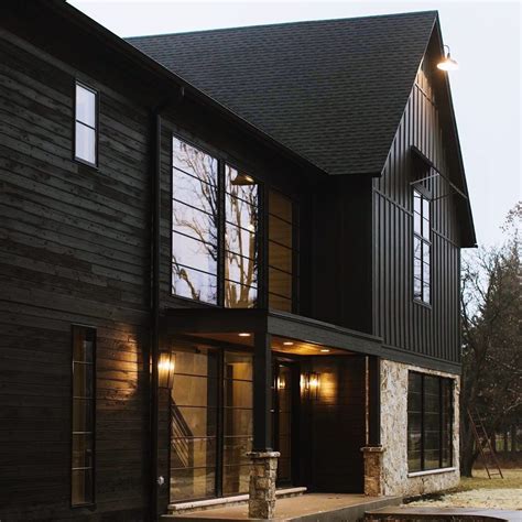 Farm House Exterior Ideas - Shou Sugi Ban Siding - Board And Batten ...