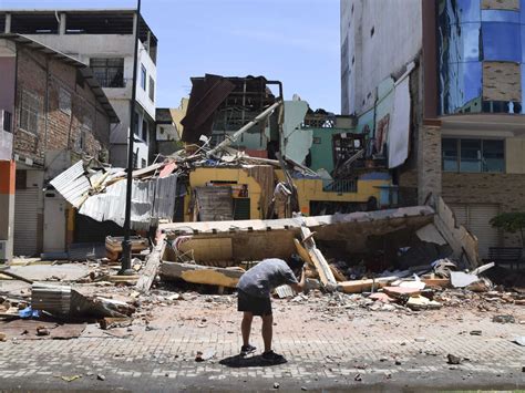 A strong earthquake has killed at least 15 in Ecuador and 1 in Peru : NPR