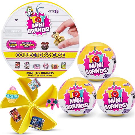 Buy 5 Surprise Toy Mini Brands Series 3 Collector's Kit by ZURU (3 s ...